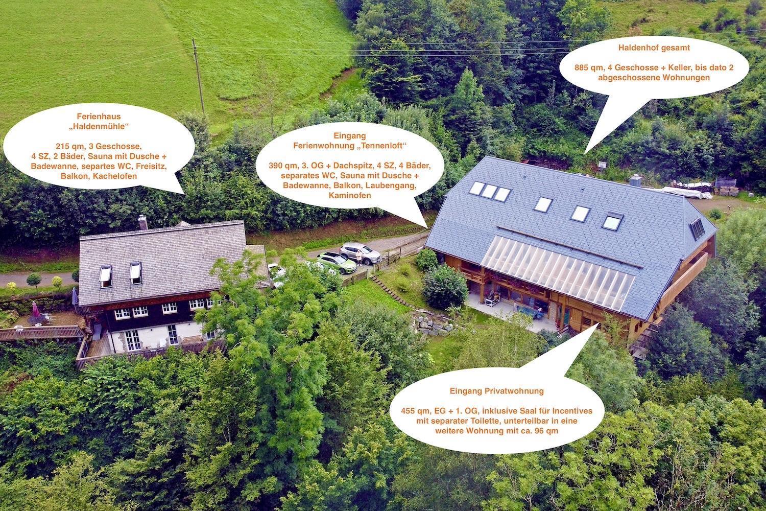 Living Timeless- Haldenhof Loft, Luxus Schwarzwald-Retreat Mit Sauna Fuer Bis Zu 12 Personen Villa Simonswald Exterior foto